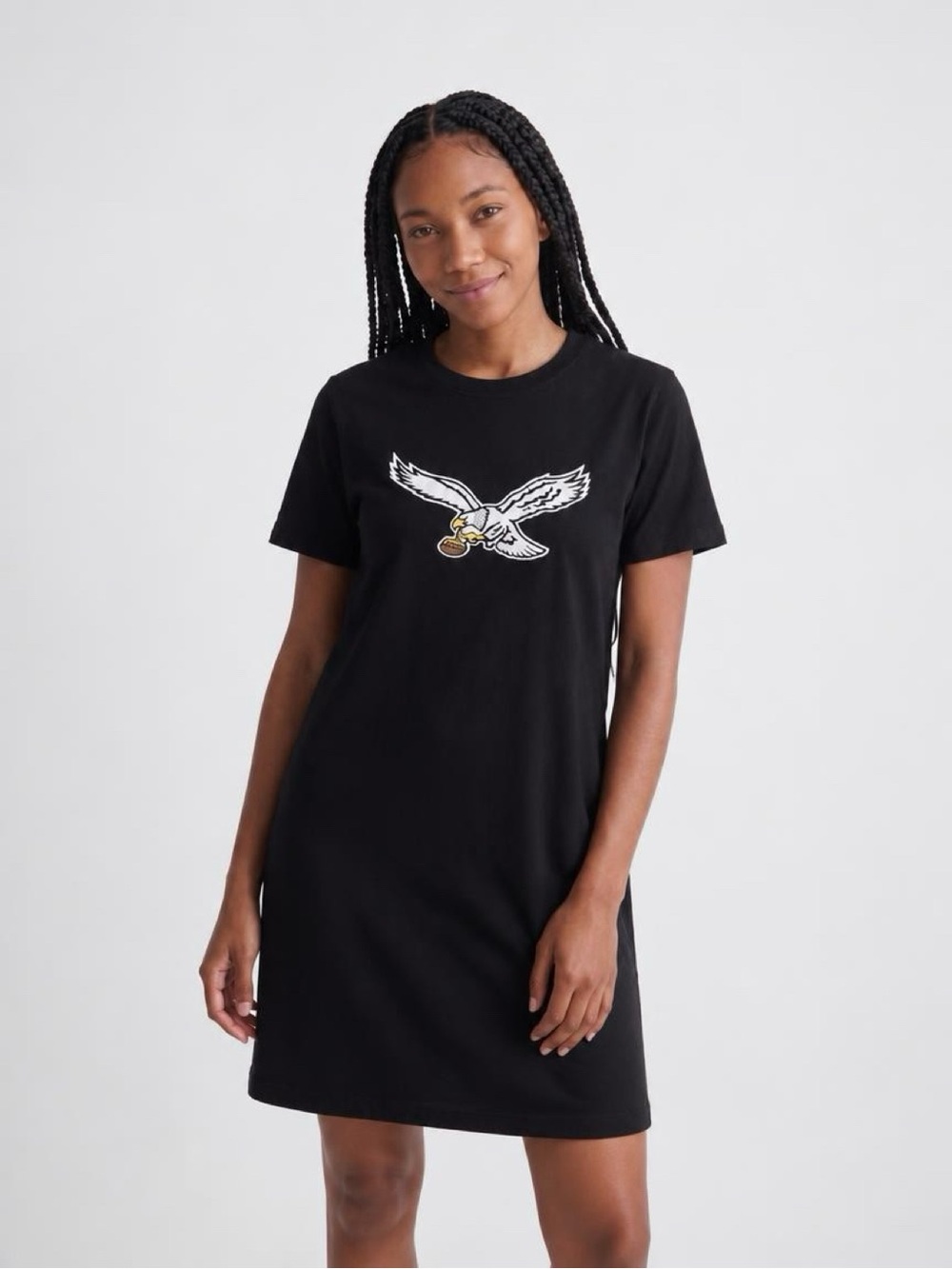 Inspired Eagles Philadelphia Black Dress